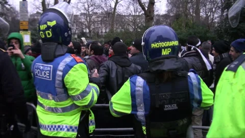 A Metropolitan Police Evidence Gatherer ... | Stock Video | Pond5