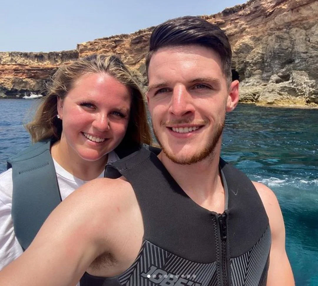 Inside Declan Rice's loving relationship with girlfriend of six years Lauren Fryer
